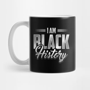 I Am Black History Black Pride Design Mug